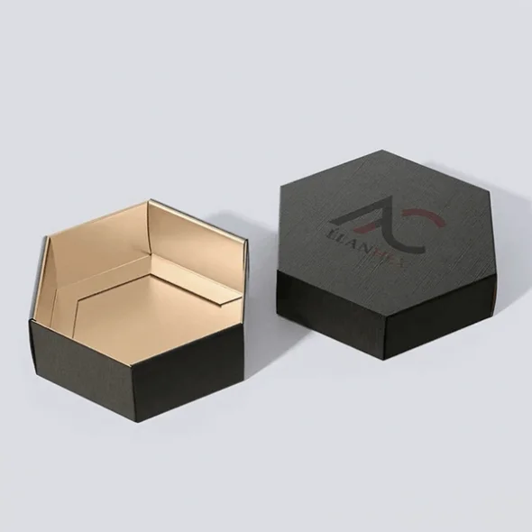 custom hexagon boxes