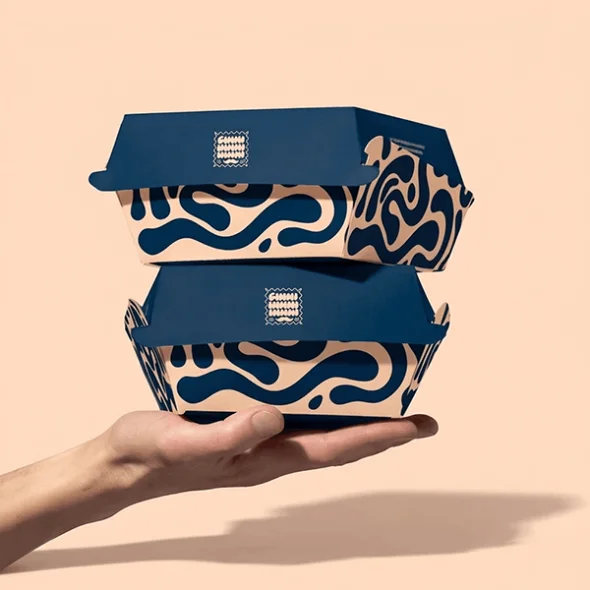 burger box packaging