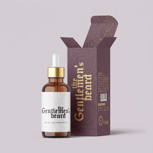 custom beard oil boxes