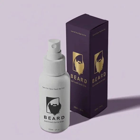 beard oil packaging boxes
