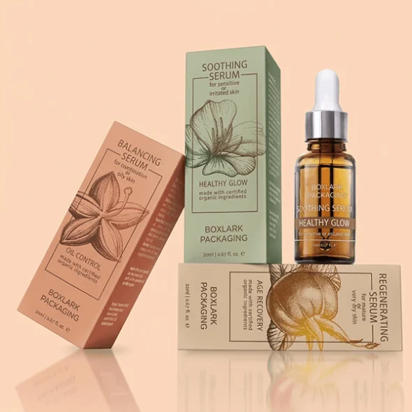custom printed serum boxes