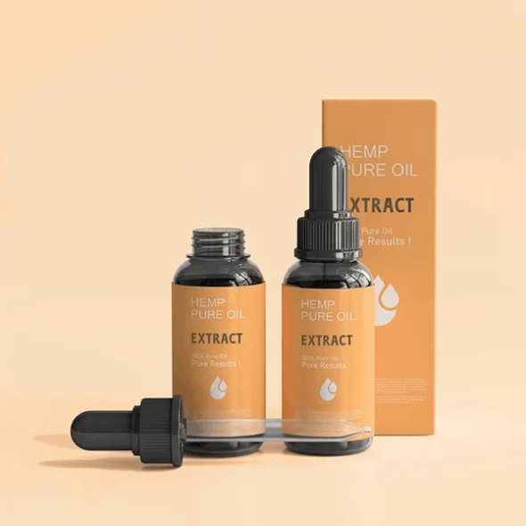 hemp oil packaging box