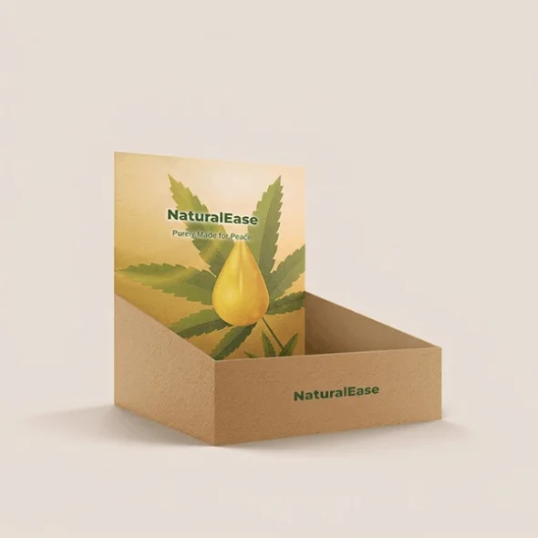 kraft pre roll display packaging boxes