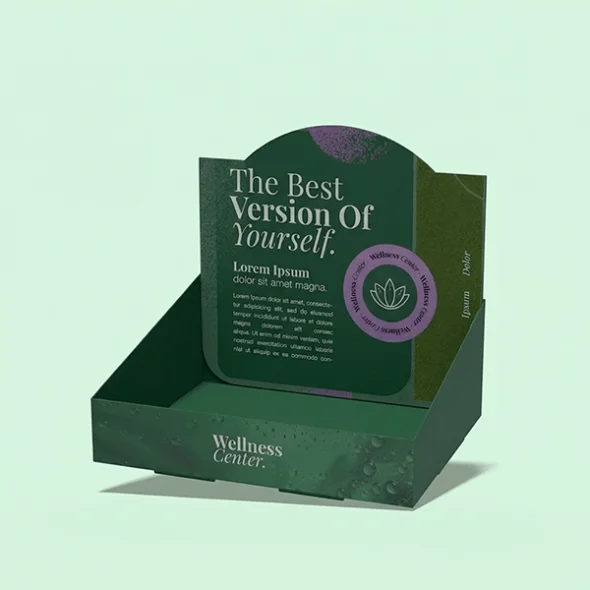 counter display box packaging