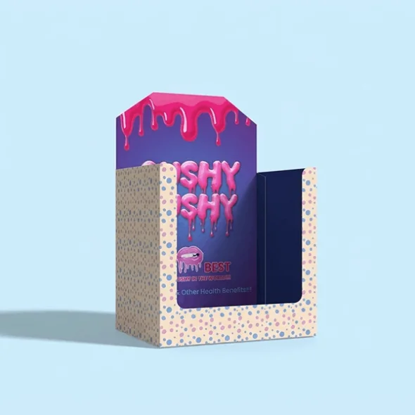 popup display box packaging
