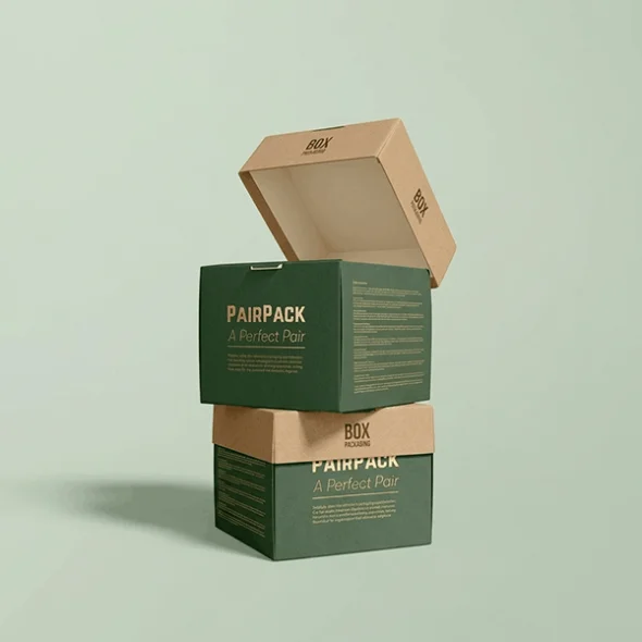 two piece rigid packaging boxes