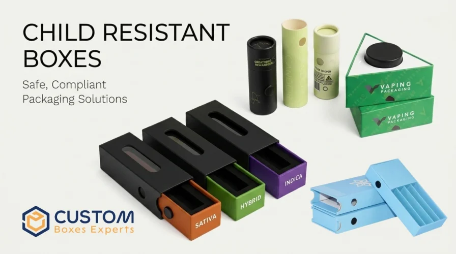 Child Resistant Packaging Boxes