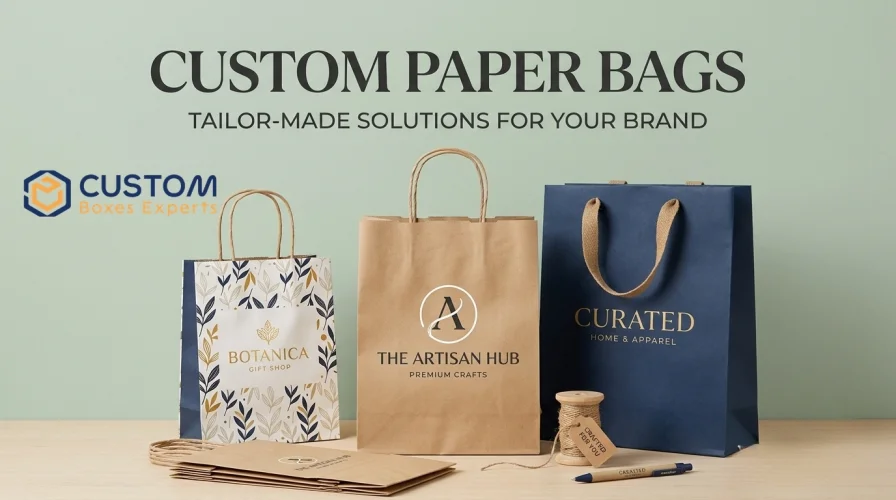 Choose Custom Paper Bags to Promote Your Brand