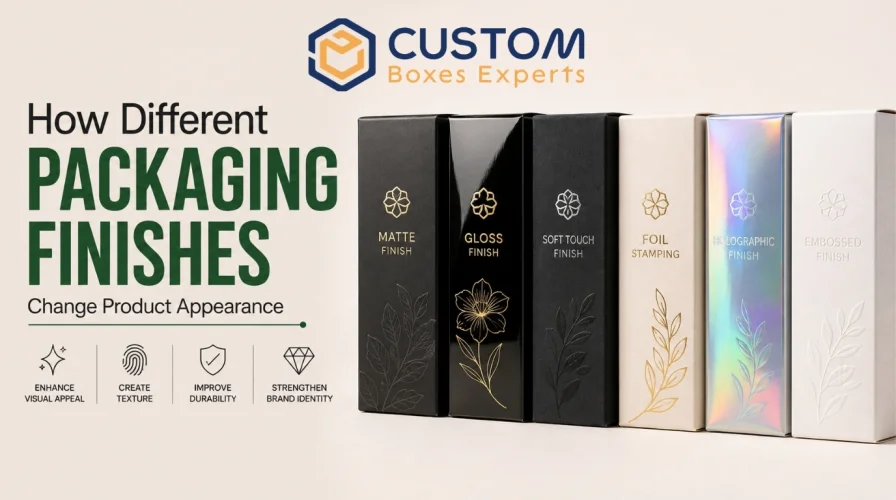 Different Packaging Finishes
