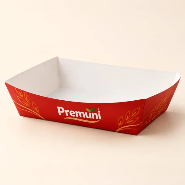 custom paper food trays
