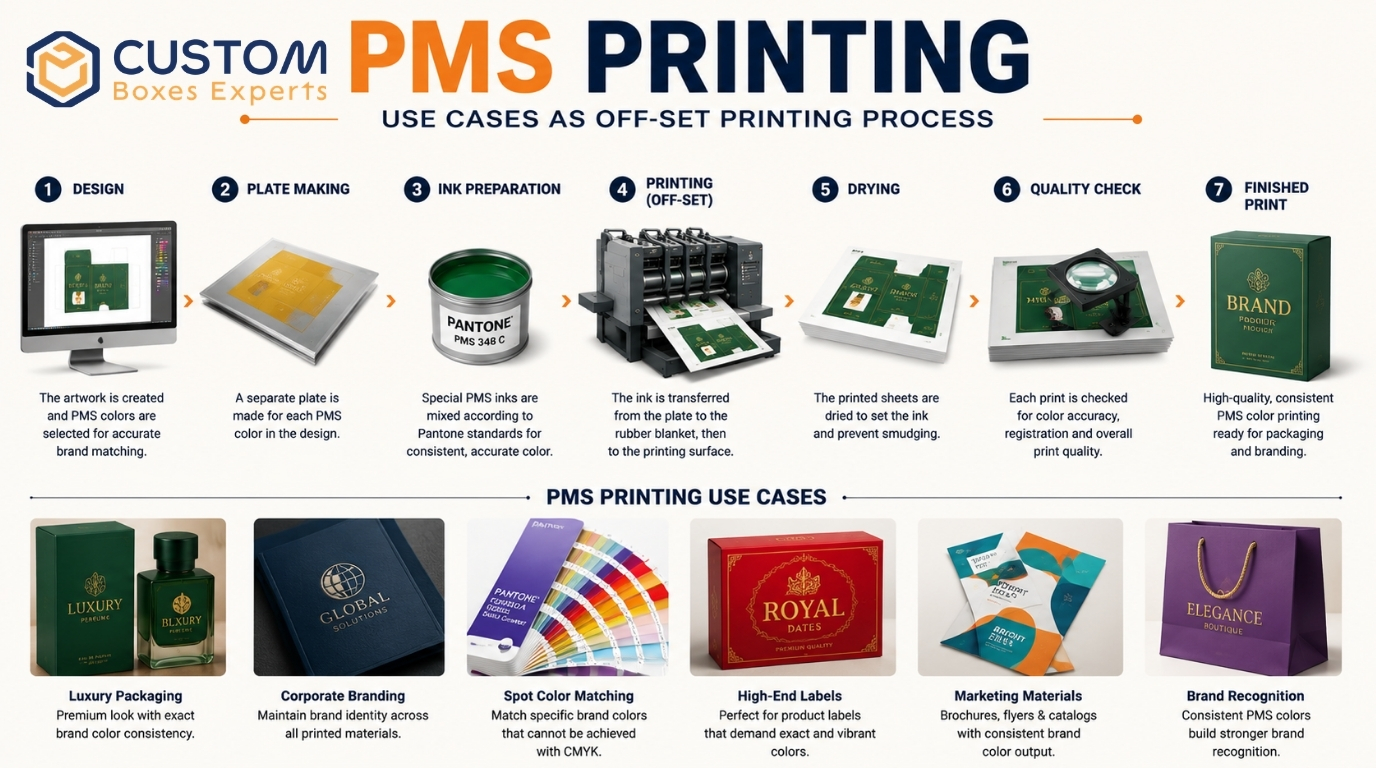 PMS Printing  Process